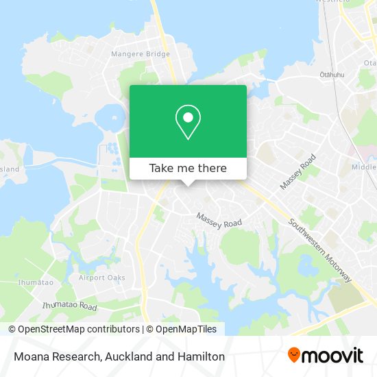 Moana Research map