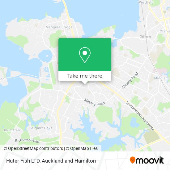 Huter Fish LTD map