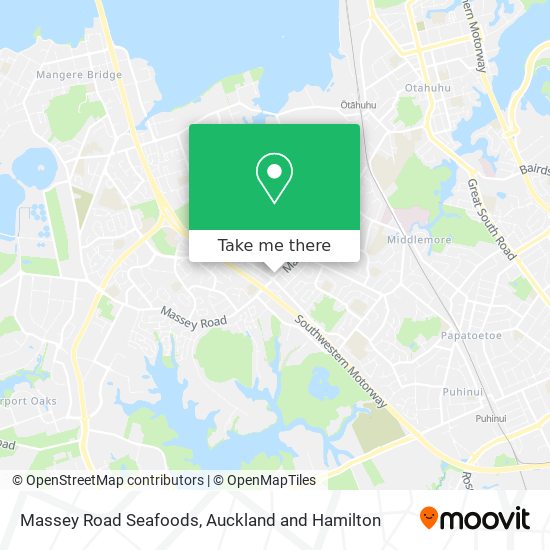 Massey Road Seafoods map