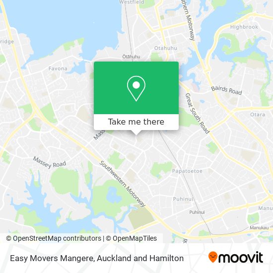 Easy Movers Mangere地图