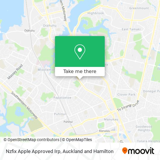 Nzfix Apple Approved Irp map