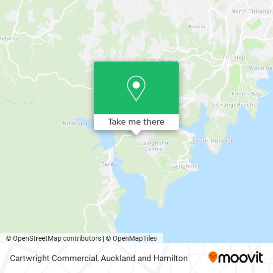 Cartwright Commercial map