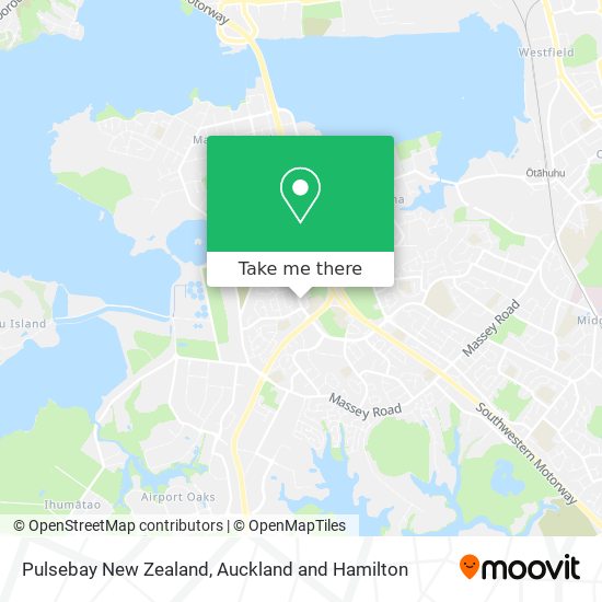 Pulsebay New Zealand map