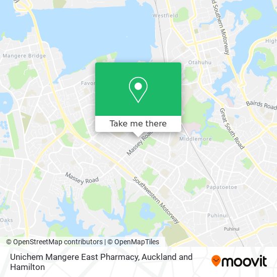 Unichem Mangere East Pharmacy地图