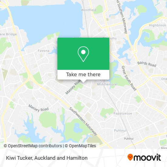 Kiwi Tucker map