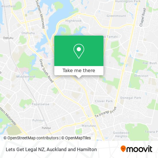 Lets Get Legal NZ map