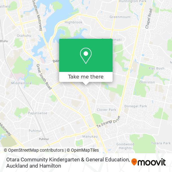 Otara Community Kindergarten & General Education地图