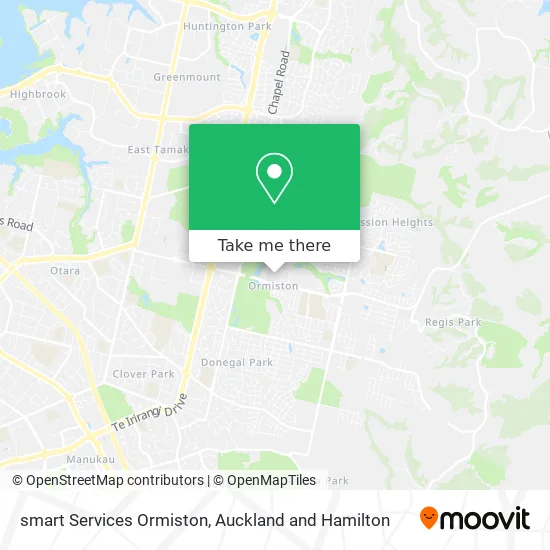 smart Services Ormiston map