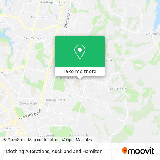 Clothing Alterations map