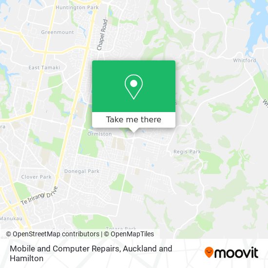 Mobile and Computer Repairs map