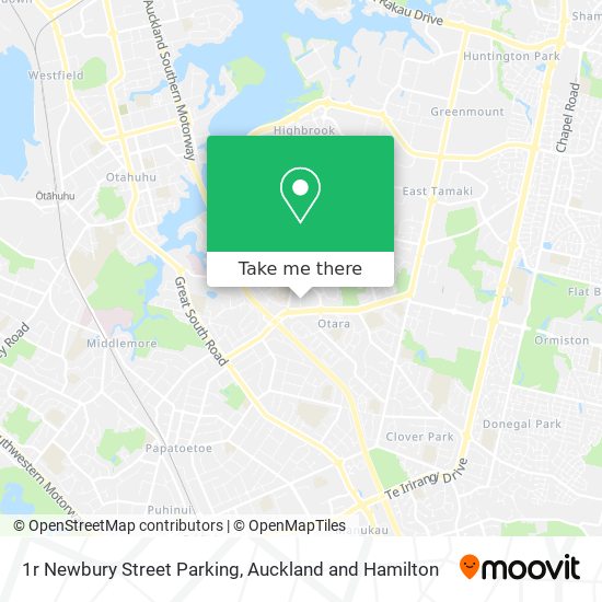 1r Newbury Street Parking地图