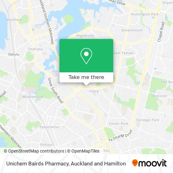 Unichem Bairds Pharmacy地图