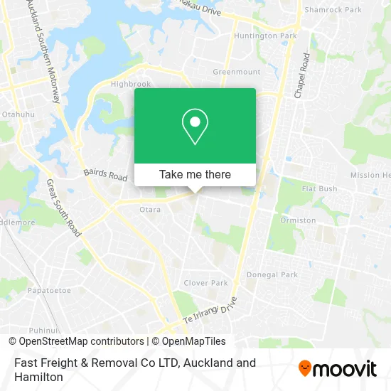 Fast Freight & Removal Co LTD map