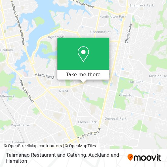 Talimanao Restaurant and Catering map