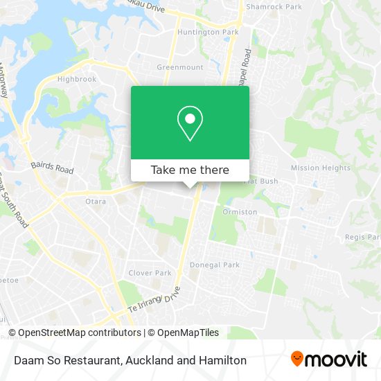 Daam So Restaurant map