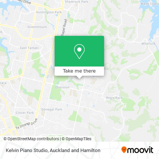 Kelvin Piano Studio map