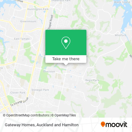 Gateway Homes map