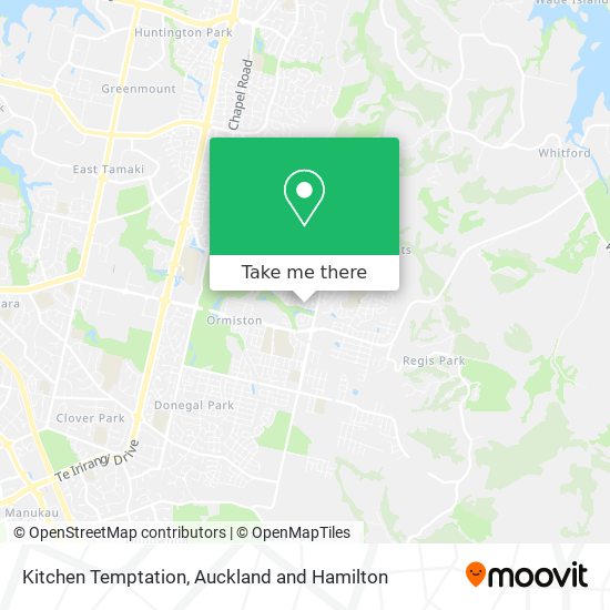 Kitchen Temptation map