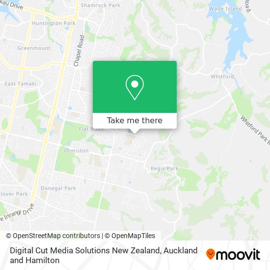 Digital Cut Media Solutions New Zealand地图