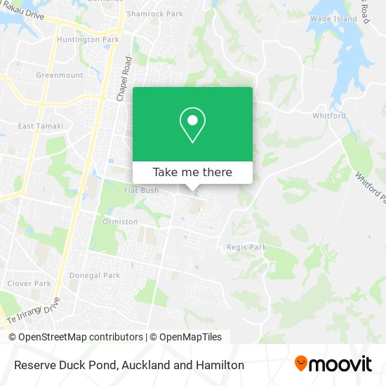 Reserve Duck Pond地图