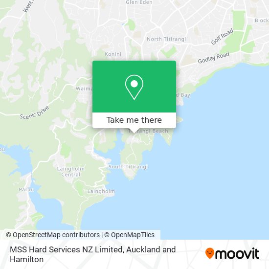 MSS Hard Services NZ Limited map