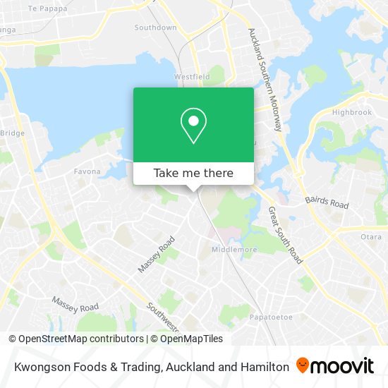 Kwongson Foods & Trading map