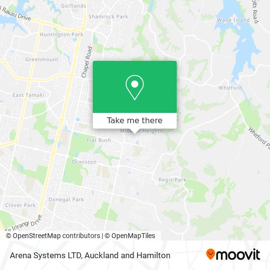 Arena Systems LTD map