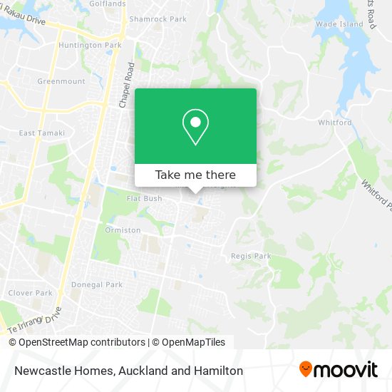 Newcastle Homes地图