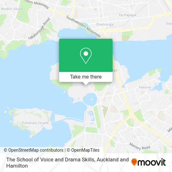 The School of Voice and Drama Skills map