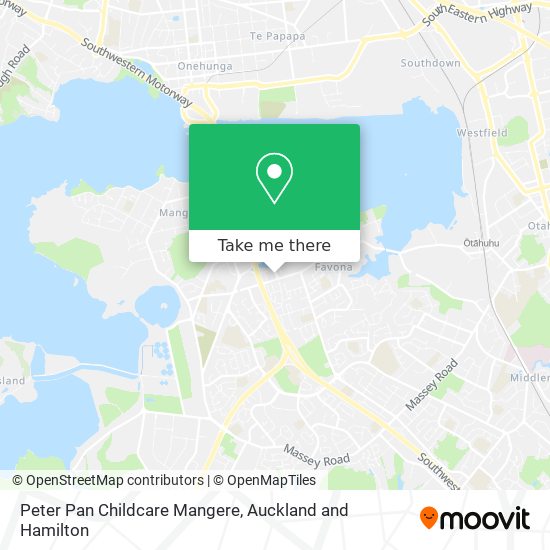 Peter Pan Childcare Mangere地图