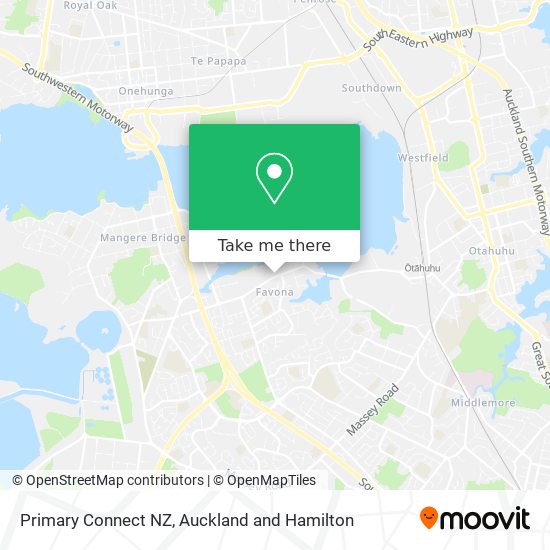 Primary Connect NZ map