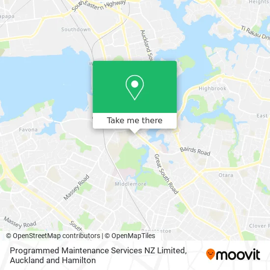 Programmed Maintenance Services NZ Limited map