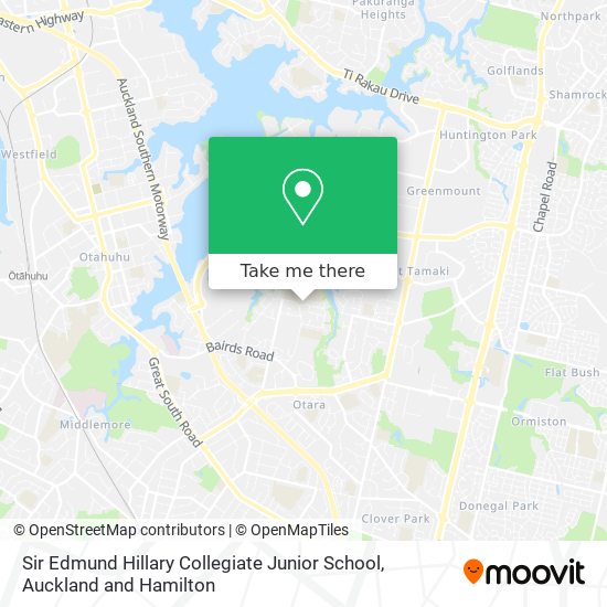 Sir Edmund Hillary Collegiate Junior School map