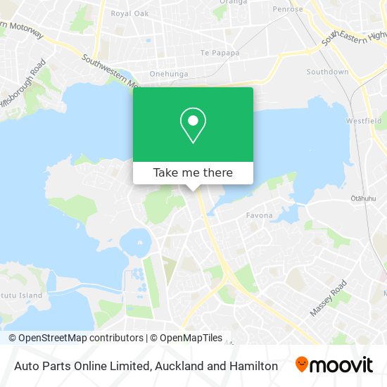 Auto Parts Online Limited map