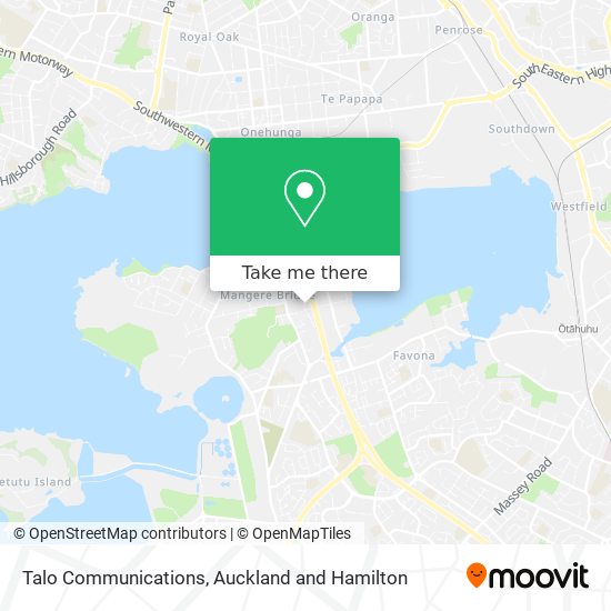 Talo Communications map