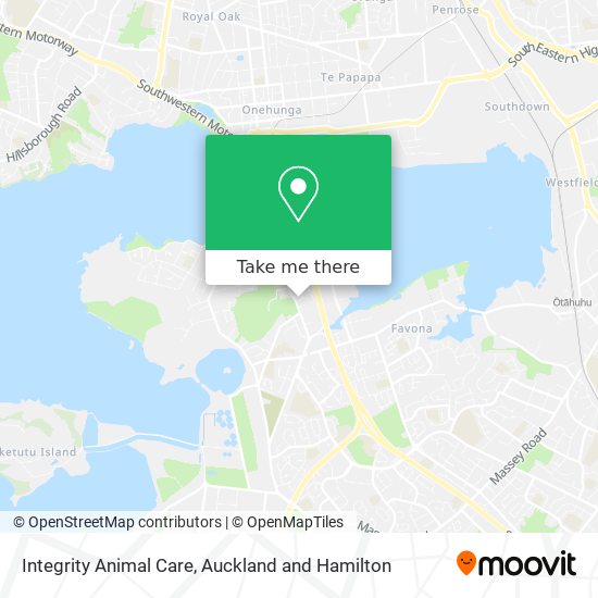 Integrity Animal Care map