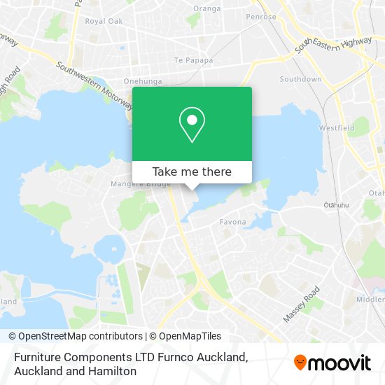 Furniture Components LTD Furnco Auckland地图