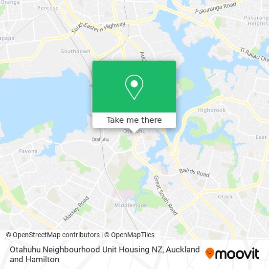 Otahuhu Neighbourhood Unit Housing NZ地图