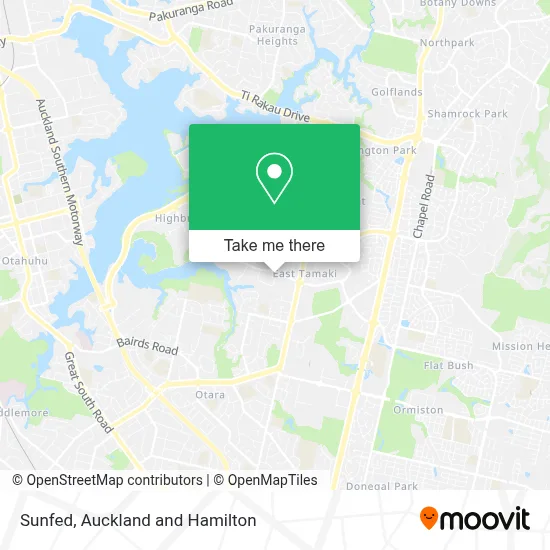 Sunfed map