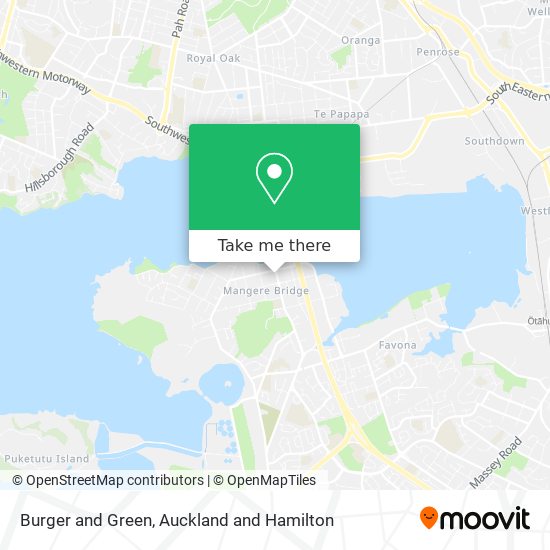 Burger and Green map