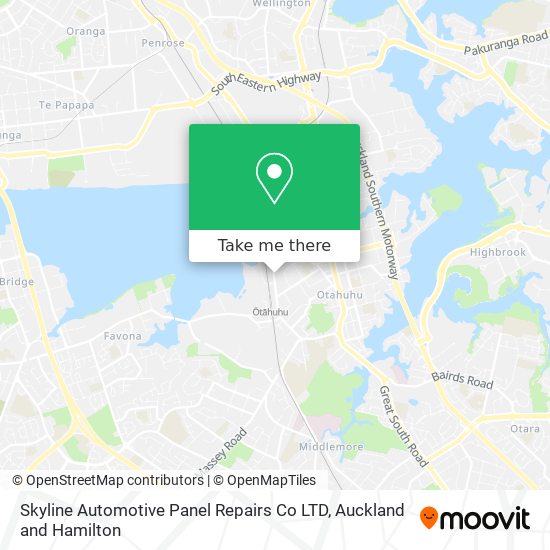 Skyline Automotive Panel Repairs Co LTD map