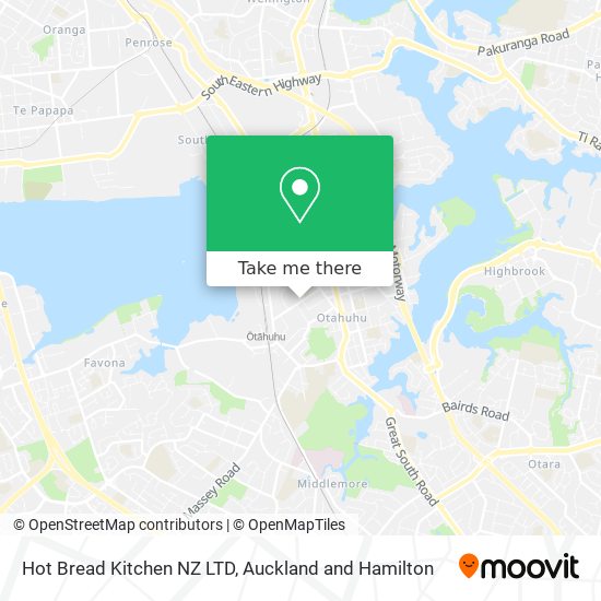 Hot Bread Kitchen NZ LTD map