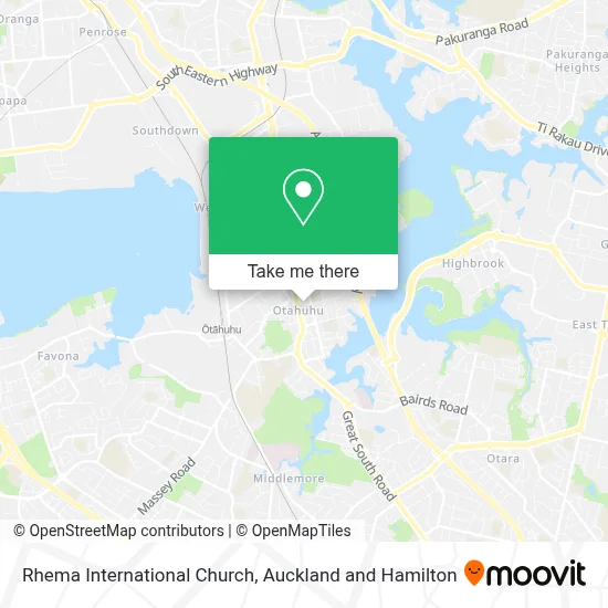 Rhema International Church map
