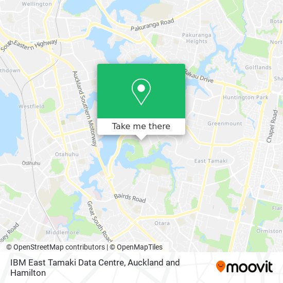 IBM East Tamaki Data Centre地图