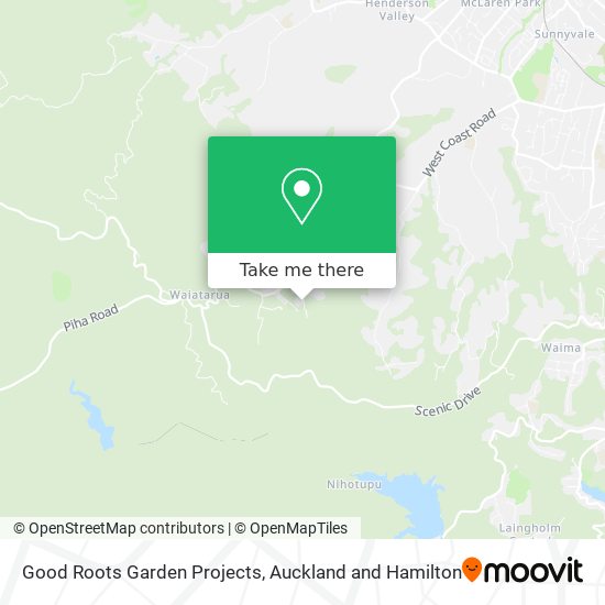 Good Roots Garden Projects map