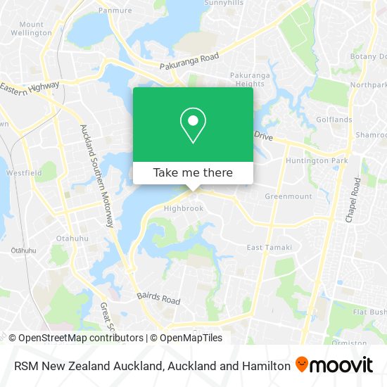 RSM New Zealand Auckland地图