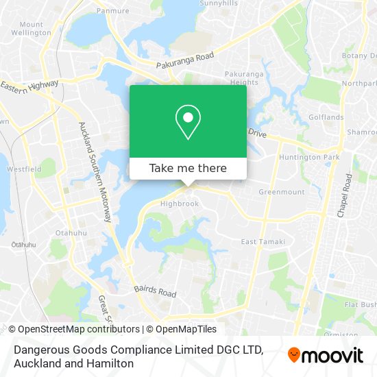 Dangerous Goods Compliance Limited DGC LTD map