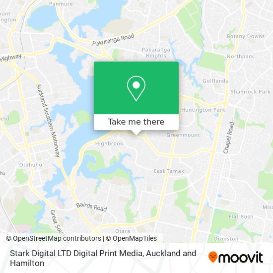 Stark Digital LTD Digital Print Media map