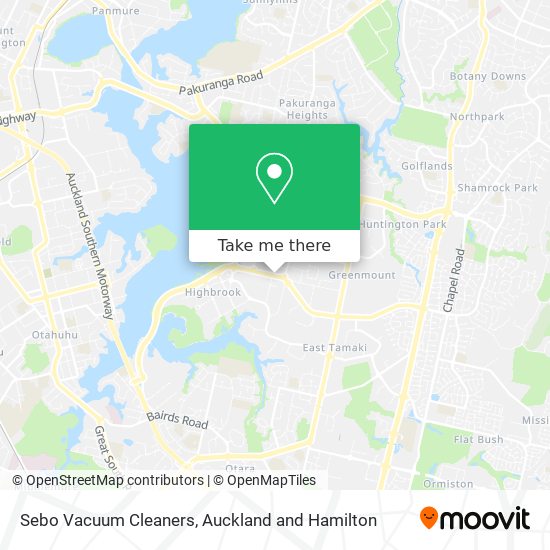 Sebo Vacuum Cleaners map