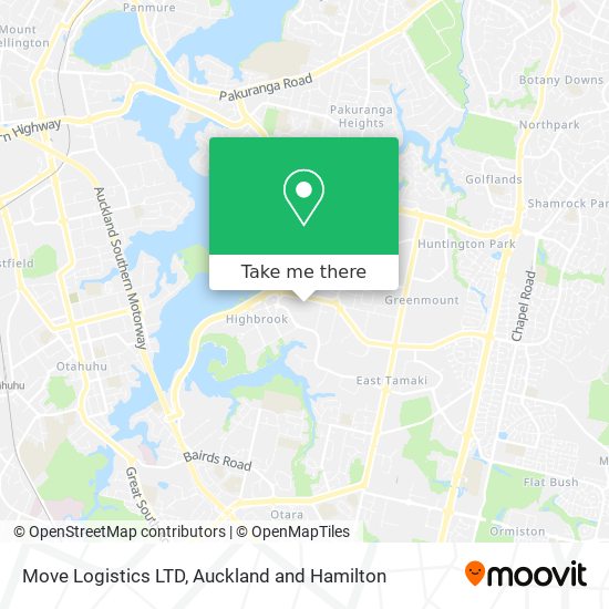 Move Logistics LTD map